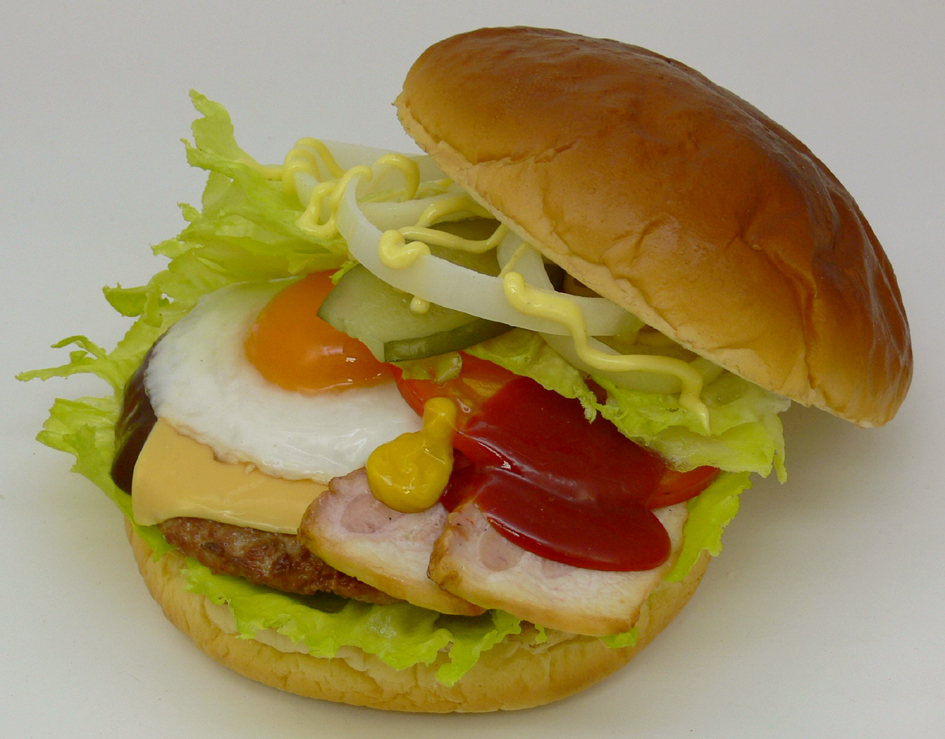 食品サンプル 佐世保バーガー
