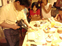 円山川公苑美術館 実演2
